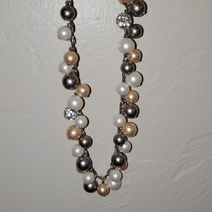 Gold & Silver Long-Length Necklace